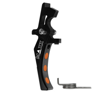 Hliníková CNC SPEED spoušť pro M4/M16 - TYPE D, černá