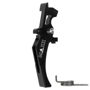 Hliníková CNC SPEED spoušť pro M4/M16 - TYPE D, černá