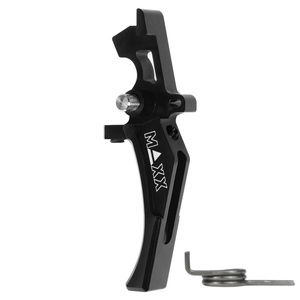 Hliníková CNC SPEED spoušť pro M4/M16 - TYPE D, černá