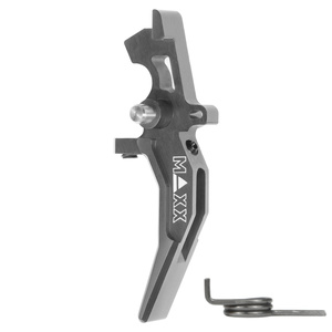 Hliníková CNC SPEED spoušť pro M4/M16 - TYPE C, titanová