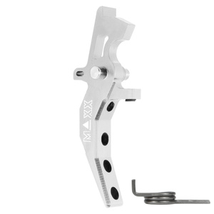 Hliníková CNC SPEED spoušť pro M4/M16 - TYPE C, stříbrná