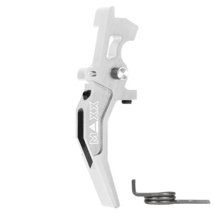 Hliníková CNC SPEED spoušť pro M4/M16 - TYPE C, stříbrná