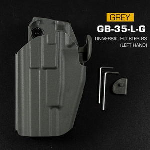 WST univerzální opaskové pouzdro GB35 pro Full Size pistole, pro leváky - Šedá