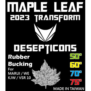 ML GBB / VSR hop-up gumička DECEPTICONS, 70 shore - Modrá