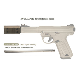 AA prodloužení vnější hlavně AAP-01 / AAP-01C (70 mm) - Černá
