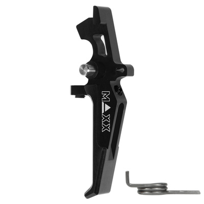 Hliníková CNC SPEED spoušť pro M4/M16 - TYPE E, černá