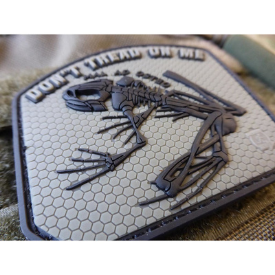 JTG DON´T TREAD ON ME FROG Patch, ranger-green