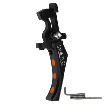 Hliníková CNC SPEED spoušť pro M4/M16 - TYPE D, černá