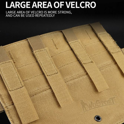 Přední platforma se sumkami pro JPC vestu 2.0 - černá