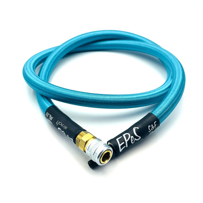EPeS HPA hadice S a F s opletem, 100 cm, QD Foster - Oceánově modrá