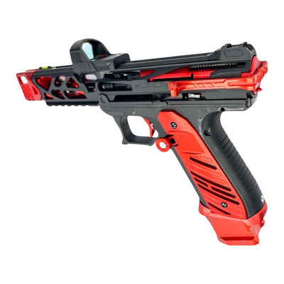 CNC hliníková natahovací páka FUKU-2 Reaper pro AAP01 - Červená