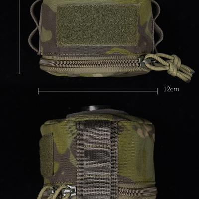 Malé pouzdro pro plynovou kartuši a HPA lahev - Coyote