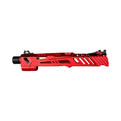 CTM CNC hliníkový závěr SUPERLINE Split slide TM Hi-Capa 4.3 - Červená