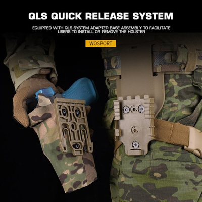 WST pouzdro GB-78 pro Glock 17 se sníženou platformou - MC Black