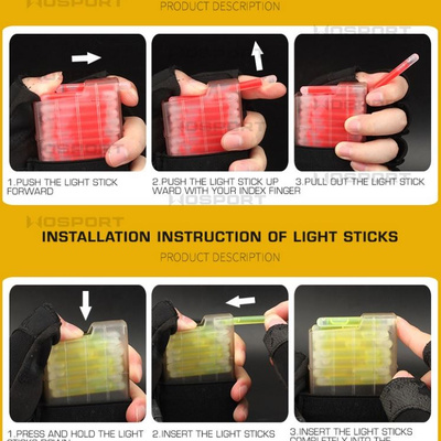 Podavač s mini lightsticky a sumka - písková