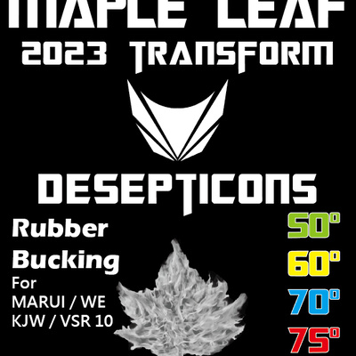 ML GBB / VSR hop-up gumička DECEPTICONS, 50 shore - Zelená