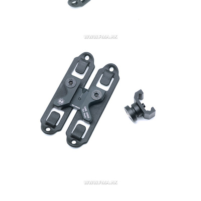 FMA MOLLE úchyt WEAPONLINK s RIS adaptérem pro zbraň - Černá