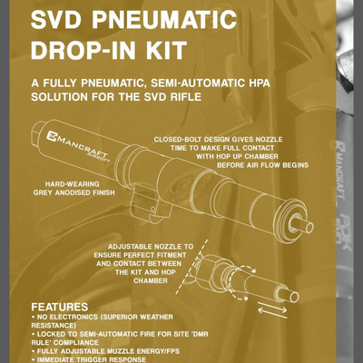 Mancraft Konverzní kit pro manuální pušky A a K SVD - PDiK