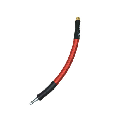 EPeS IGL HPA hadice S a F s opletem, 20 cm, QD Foster  plus  1/8 NPT - Červená