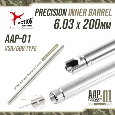Precizní hlaveň Action Army 6,03 pro AAP01 (200mm)