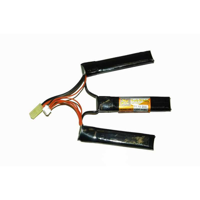 Li-Pol baterie X-Cell 11,1V 1000mAh, 20C - Crane (trojdílná)