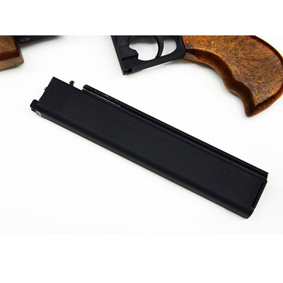 WE dlouhý plynový zásobník pro WE Thompson M1A1 GBBR, 50 BBs - Černá