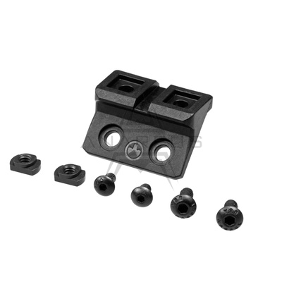 M-LOK Offset Montáž svítilny M600 / M300 se sklonem 45° - černá