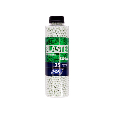 Kuličky ASG Blaster 0,25g, 3300 BBs - Bílá