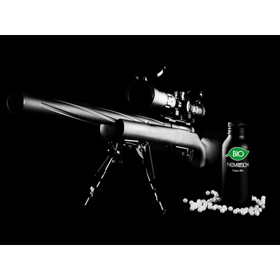 Novritsch SNIPER BBs Premium BIO kuličky 0,40g, 530 BBs - Bílá