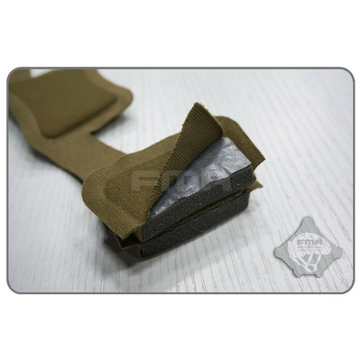 FMA set pěnových polštářků do helmy EXFIL - Coyote/černá