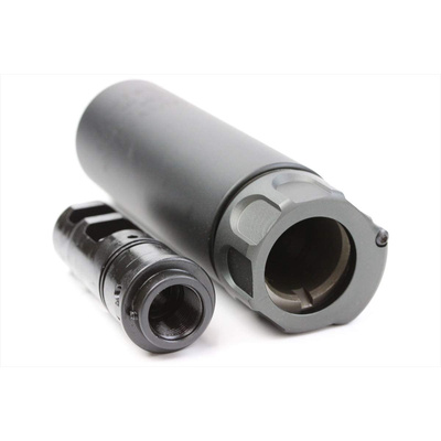 Angry Gun QD tlumič Mini SOCOM556 s ražením, 14- mm (CCW) - Černá