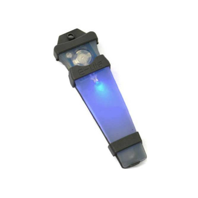 FMA taktické poziční světlo E-LITE, černý kryt - Modrá