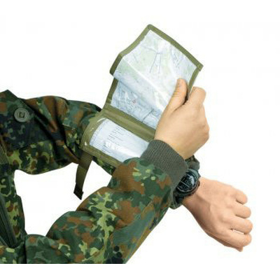 Pouzdro mapy na zápěstí TT Wrist Office, coyote