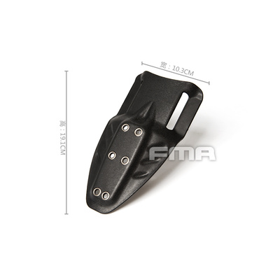 FMA Low-Ride LOOP snížená platforma pro pouzdra / holstery - Černá