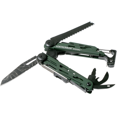 Leatherman multitool SIGNAL(R) - Zelená/černá (topo)