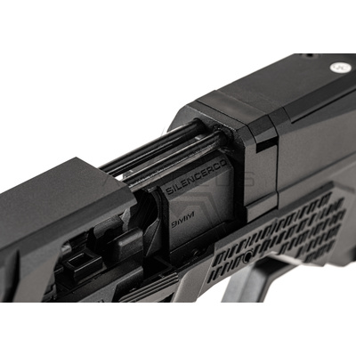 Krytac SilencerCo Maxim 9 GBB - blowback - Černá
