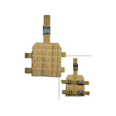 Stehenní panel MOLLE - coyote