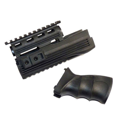 RIS předpažbí  plus  pažbička pro AK47, černá