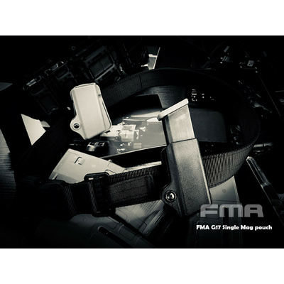 FMA plastová sumka pro pistolový zásobník 9mm Luger - MC
