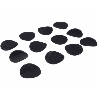 FMA set ochranných polštářků do helmy, 9 kusů - Šedá