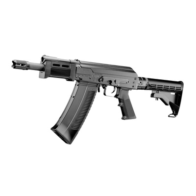 TM dlouhý zásobník pro Marui SAIGA-12 GBB, 90 BBs - Černá