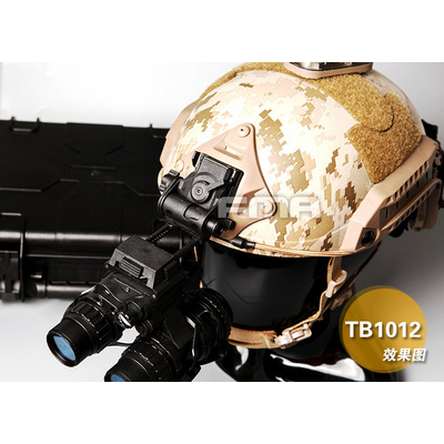 FMA plastová montáž L4G24 na přilbu pro NVG PVS-15 / 18 - Černá