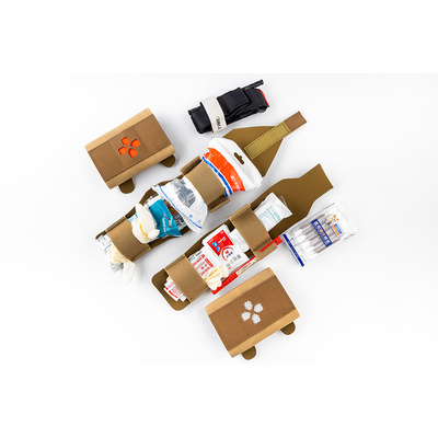 FMA Micro Trauma Kit zdravotnická sumka (IFAK), typ B - Písková