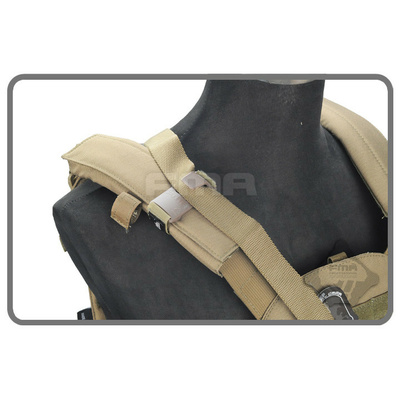 FMA záchyt popruhu na vestu / nosič plátů - Písková