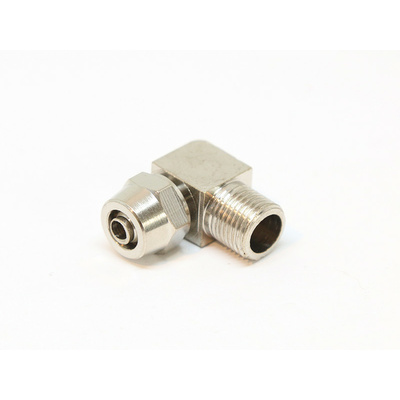EPeS spojka šroubovací pro 6mm hadici - pravý úhel (vnější závit 1/8NPT)