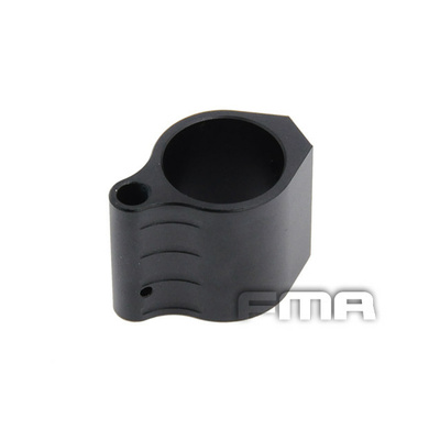 FMA kovový gas block na hlaveň M4 / M16 - Černá
