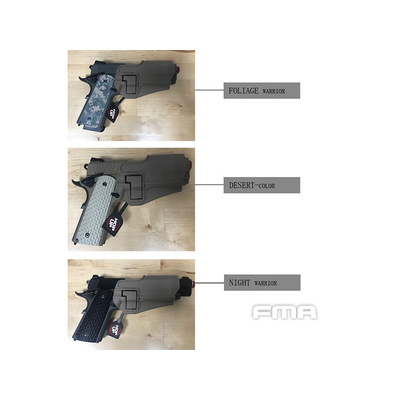 FMA opaskové pouzdro CQC Serpa Holster (TM Hi-Capa / Warrior), pravé - Černá