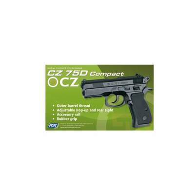 CZ 75D Compact, CO2 - pevný závěr