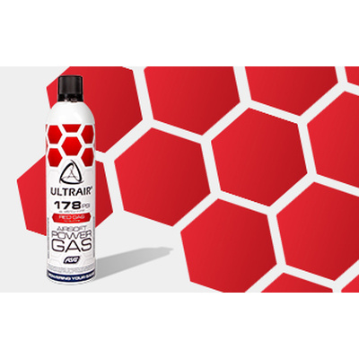 Plyn ULTRAIR Red Power Gas (178 PSI) - 570ml (36ks)