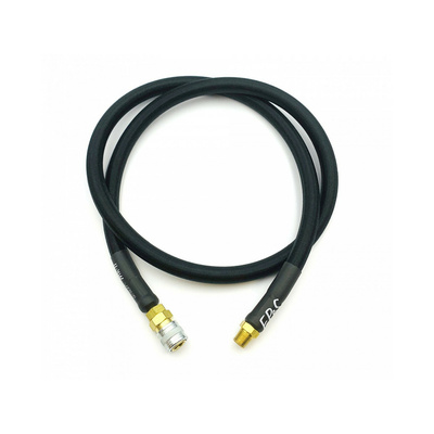 EPeS HPA hadice S a F s opletem, 100 cm, QD Foster  plus  1/8 NPT - Černá